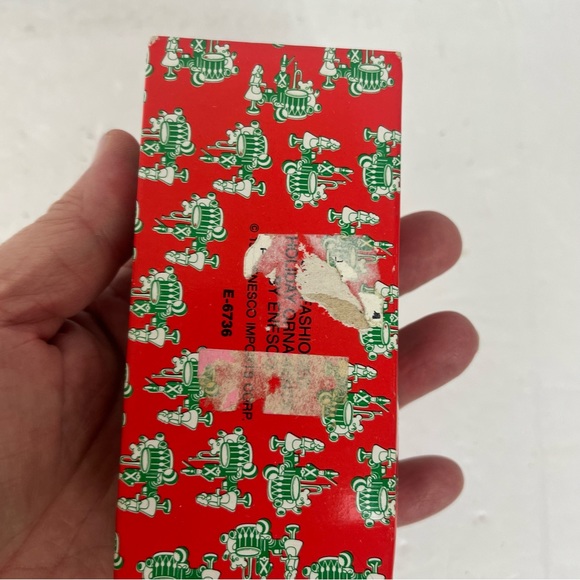 Bundle of tin toy airplane ride & ornament-nightcap Ned-IOB - Picture 8 of 12